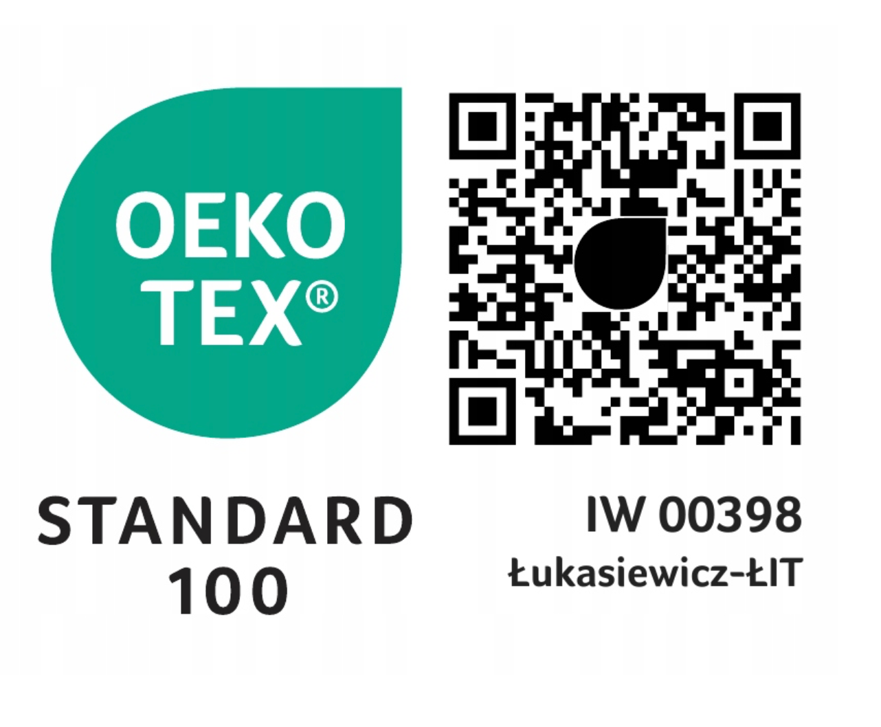 certyfikat jakości Oekotex